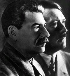 Josifas Stalinas ir Adolfas Hitleris