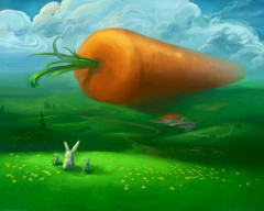 Kiškio svajonė - didžioji morka