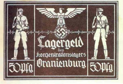 Oranienburg koncentracijos stovyklos pinigai, Vokietija, 1933-1939